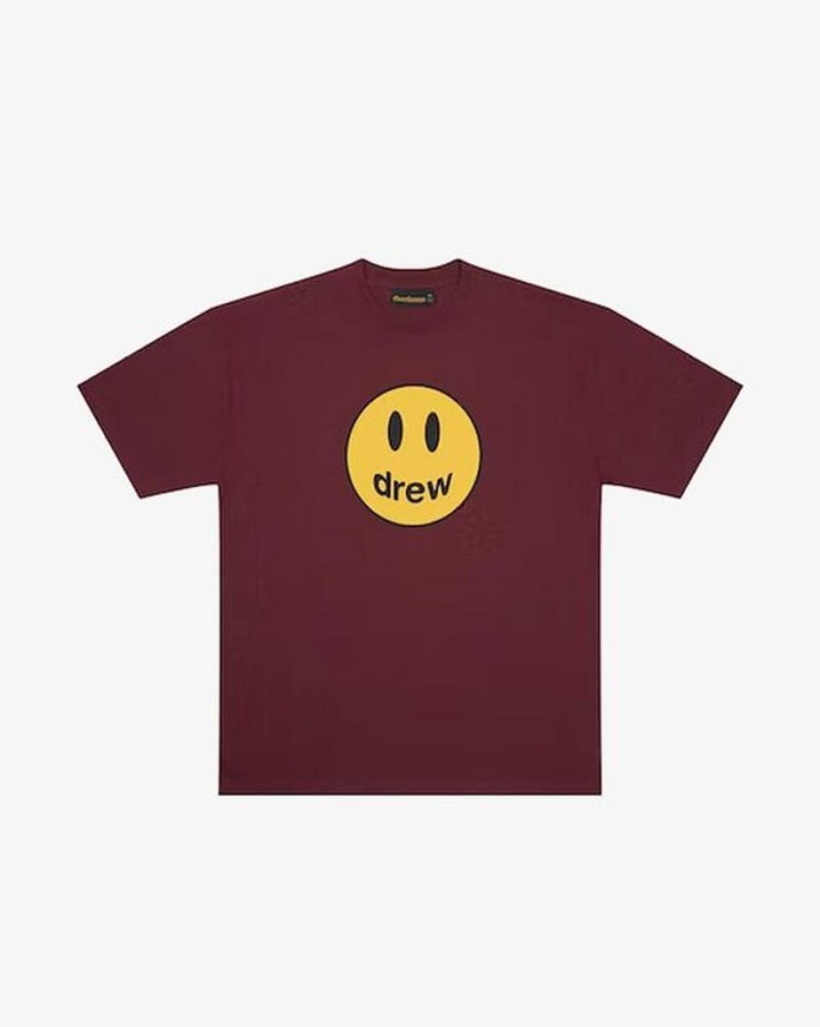 Secret Sneaker Store Online Drew House Mascot Tee Burgundy | Streetwear