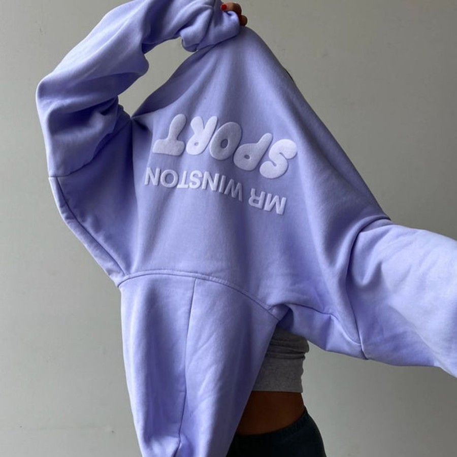 Secret Sneaker Store Online Mr Winston Violet Puff Hoodie | Streetwear