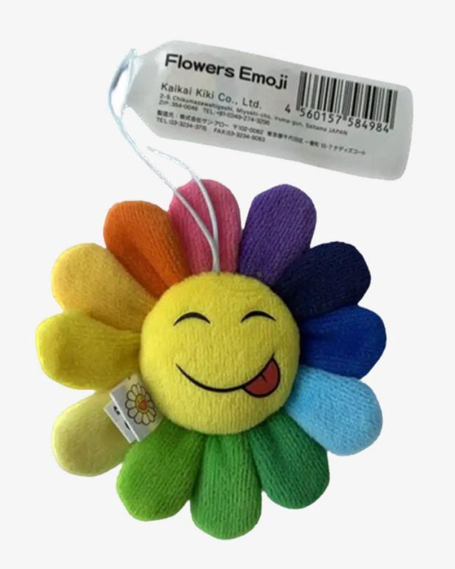 Secret Sneaker Store Online Takashi Murakami Flower Emoji Keychain (A) (New) | Keychains