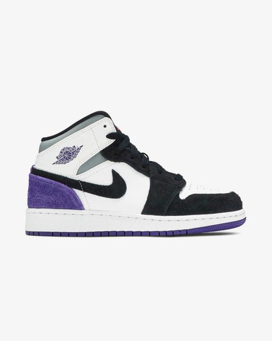 Secret Sneaker Store Online Nike Air Jordan1 Mid Gs Se Varsity Union Purple | Air Jordan