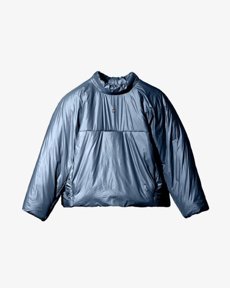 Secret Sneaker Store Online Yeezy Gap Engineered By Balenciaga Mockneck Pullover Dark Blue | Streetwear