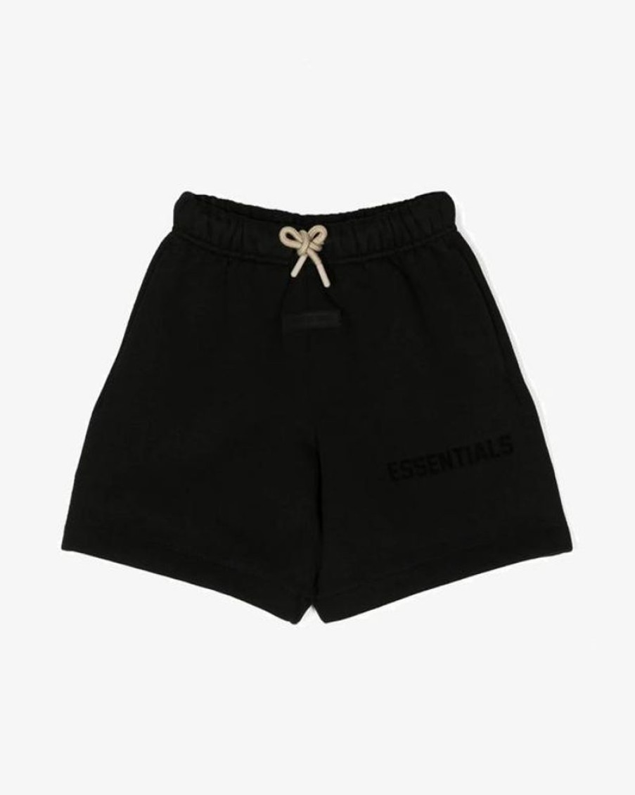 Secret Sneaker Store Online Fog Essentials Fw23 Jet Black Kids Shorts (New) | Kids Apparel