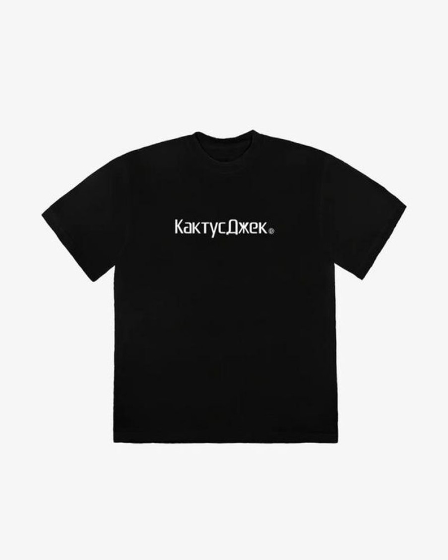 Secret Sneaker Store Online Travis Scott Cj Logo Tee Black (New) | Streetwear