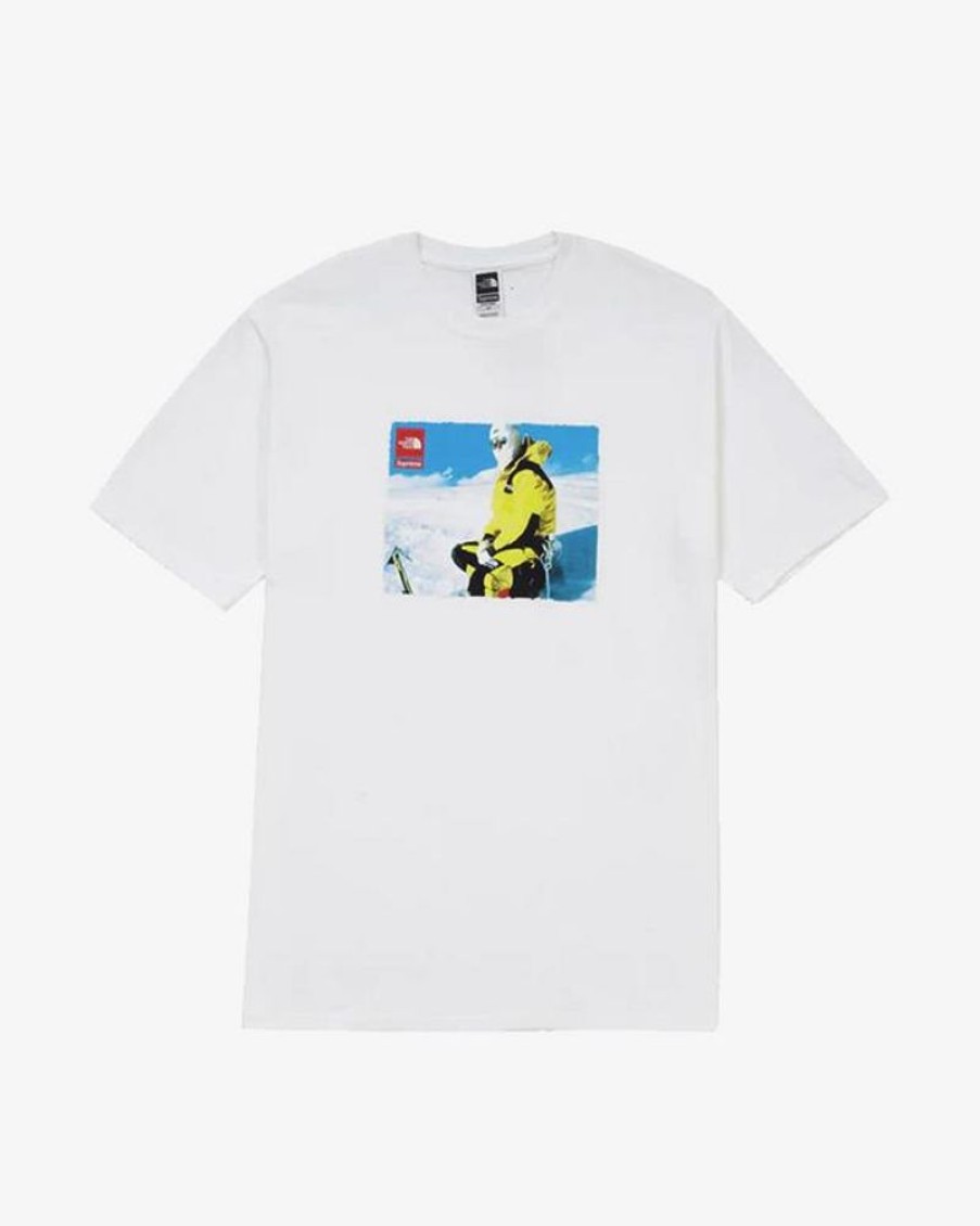 Secret Sneaker Store Online Supreme X The North Face Expedition White Tee | Streetwear