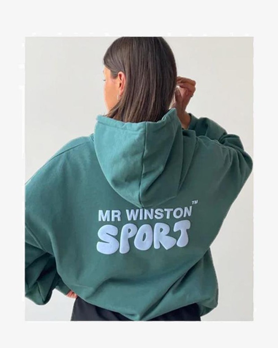 Secret Sneaker Store Online Mr Winston Forest Puff Hoodie | Streetwear
