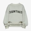 Secret Sneaker Store Online Fog Essentials Fw21 Kids Knit Sweater Concrete | Kids Apparel