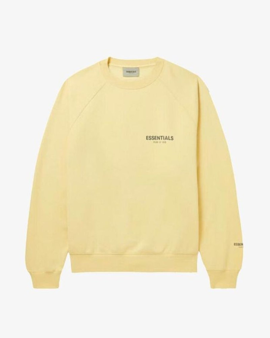 Secret Sneaker Store Online Fog Essentials Ss22 Mr Porter Exclusive Cream Garden Glove Yellow Crewneck | Streetwear