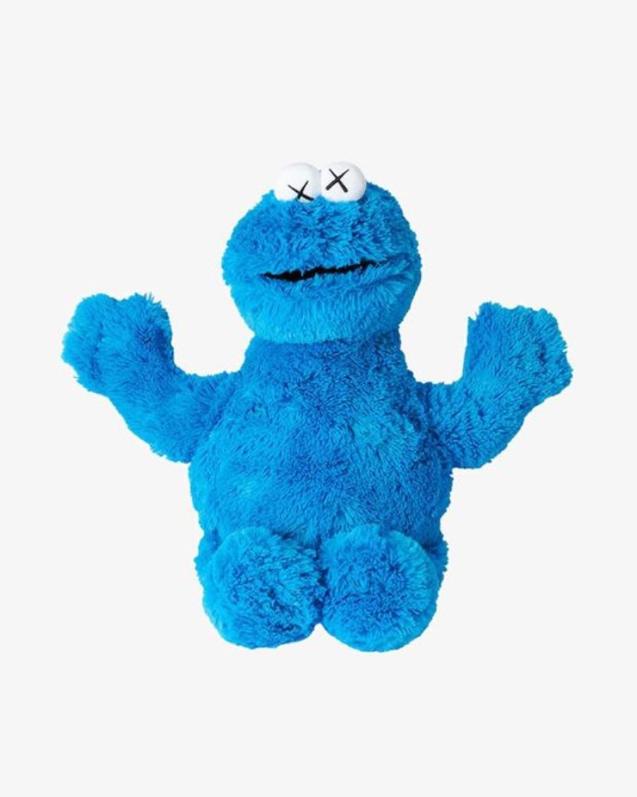 Secret Sneaker Store Online Kaws X Sesame Street Blue Cookie Monster Plush - | Plushies