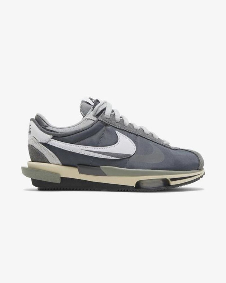 Secret Sneaker Store Online Nike X Sacai Zoom Cortez Sp Iron Grey | Nike
