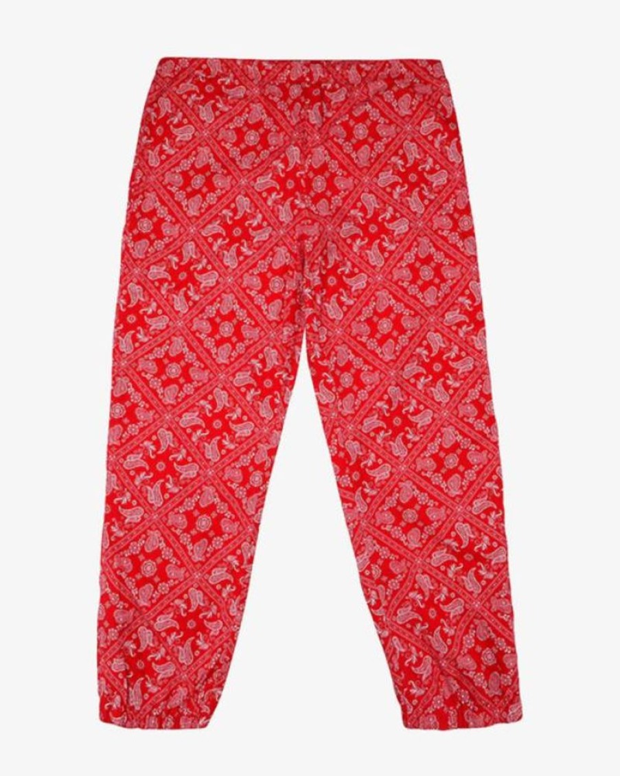 Secret Sneaker Store Online Supreme Ss18 Red Bandana Track Pants | Streetwear