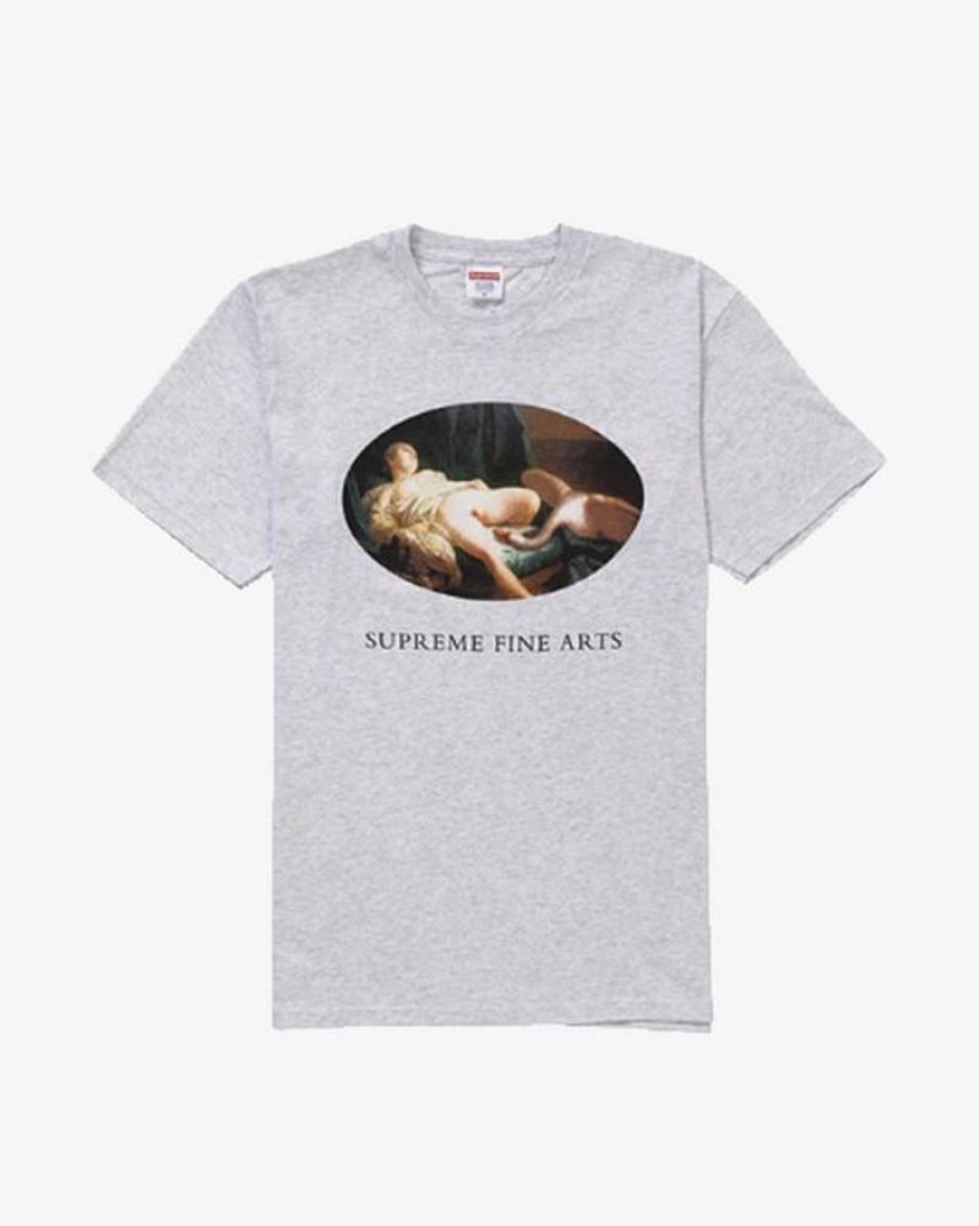 Secret Sneaker Store Online Supreme Ss19 Leda And Swan Tee Ash Grey - | Streetwear