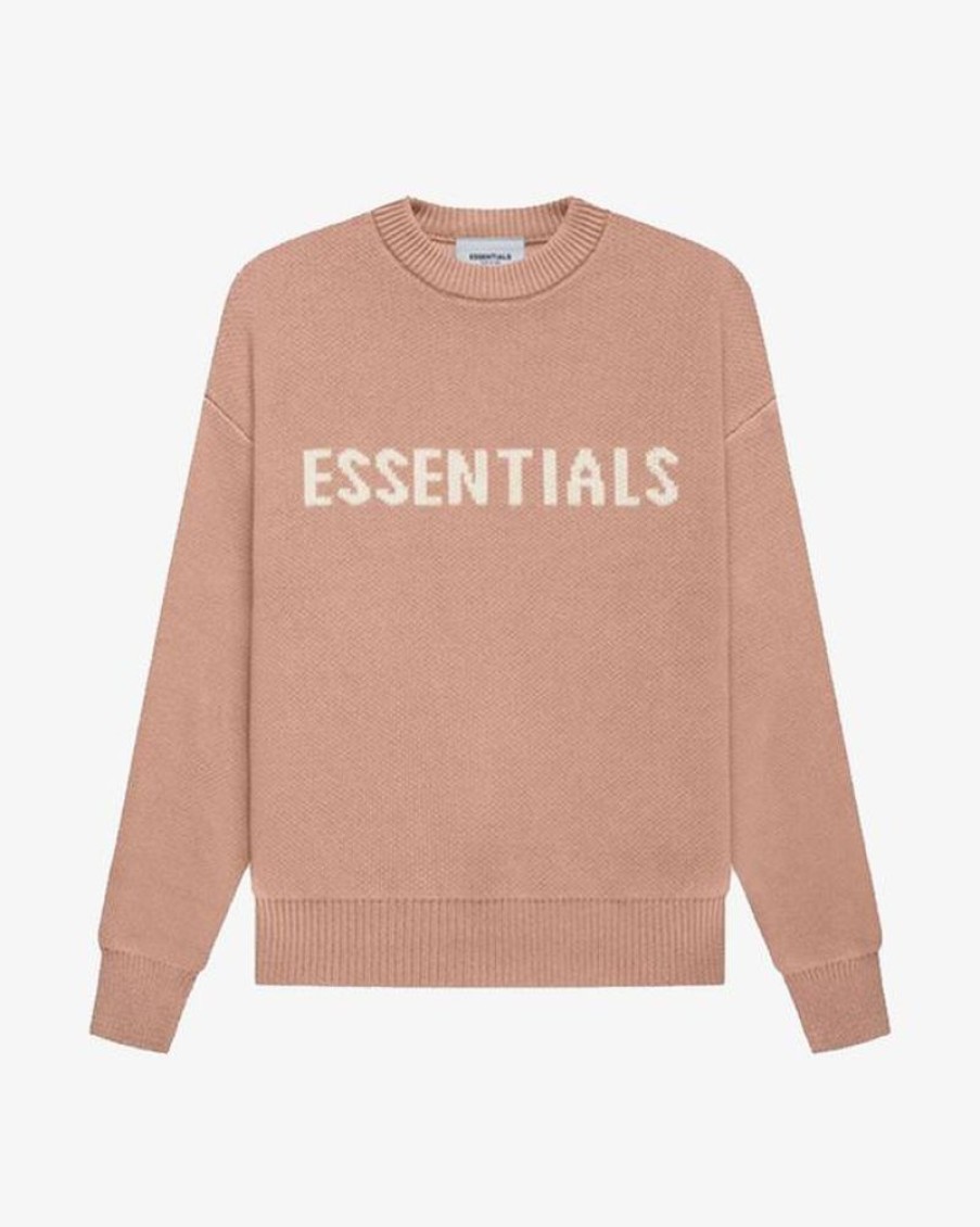 Secret Sneaker Store Online Fog Essentials Fw21 Kids Knit Sweater Matte Blush - | Kids Apparel