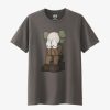 Secret Sneaker Store Online Kaws X Uniqlo Passing Through Tee Brown | Streetwear