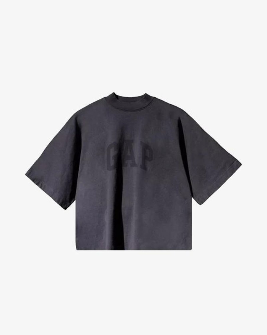 Secret Sneaker Store Online Yeezy Gap Engineered By Balenciaga Dove 3/4 Sleeve Black No Seam Tee | Streetwear