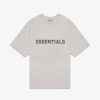 Secret Sneaker Store Online Fog Essentials Ss20 Silicon Applique Logo Oatmeal Tee | Tees