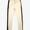 Secret Sneaker Store Online Fog Essentials Fw19 Cream Black Side Stripe Pants (New) | Streetwear