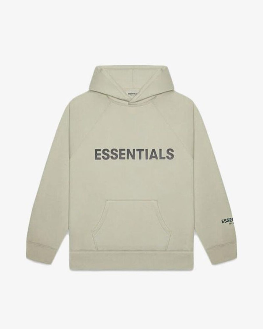 Secret Sneaker Store Online Fog Essentials Ss20 Silicon Applique Hoodie Moss | Hoodies