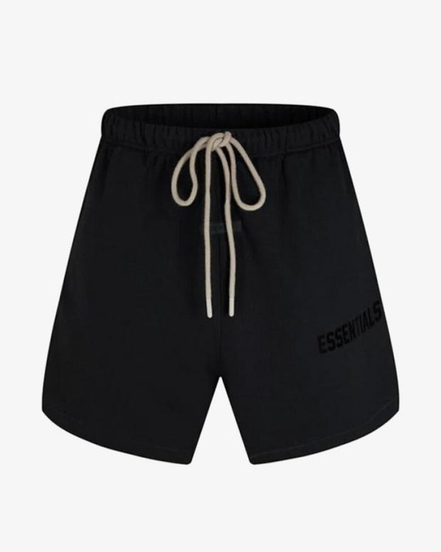Secret Sneaker Store Online Fear Of God Fog Essentials Ss23 Sweat Shorts Jet Black (New) | Streetwear