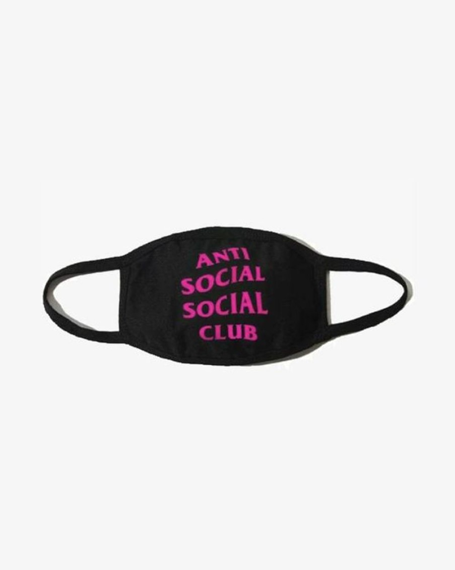 Secret Sneaker Store Online Assc Black Pink Logo Face Mask - | Face Masks