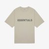 Secret Sneaker Store Online Fog Essentials Ss20 Silicon Applique Logo Tan Tee | Tees