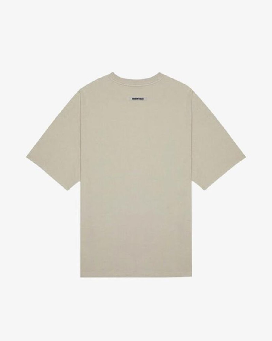 Secret Sneaker Store Online Fog Essentials Ss20 Silicon Applique Logo Tan Tee | Tees