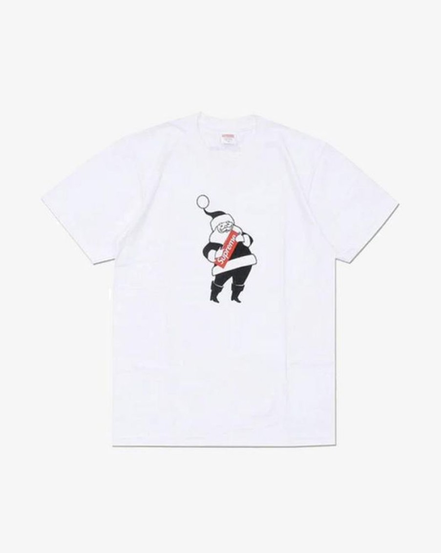 Secret Sneaker Store Online Supreme Fw16 Santa Tee White - | Streetwear