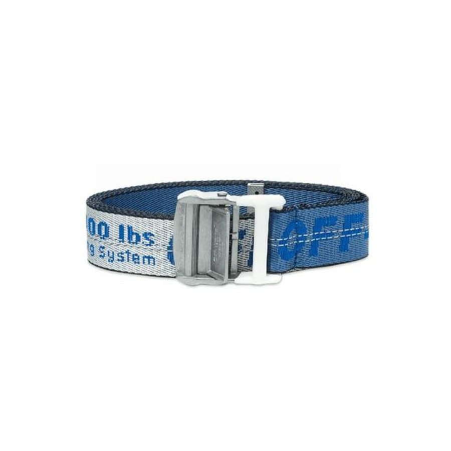 Secret Sneaker Store Online Off White Denim Belt Light Blue (New) - One Size | Belts