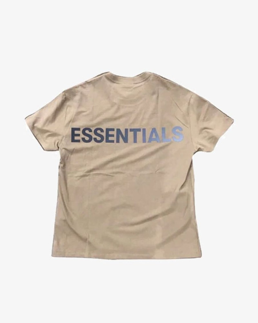 Secret Sneaker Store Online Fog Essentials 2019 Reflective Graphic Logo Beige Tee (New) | Tees