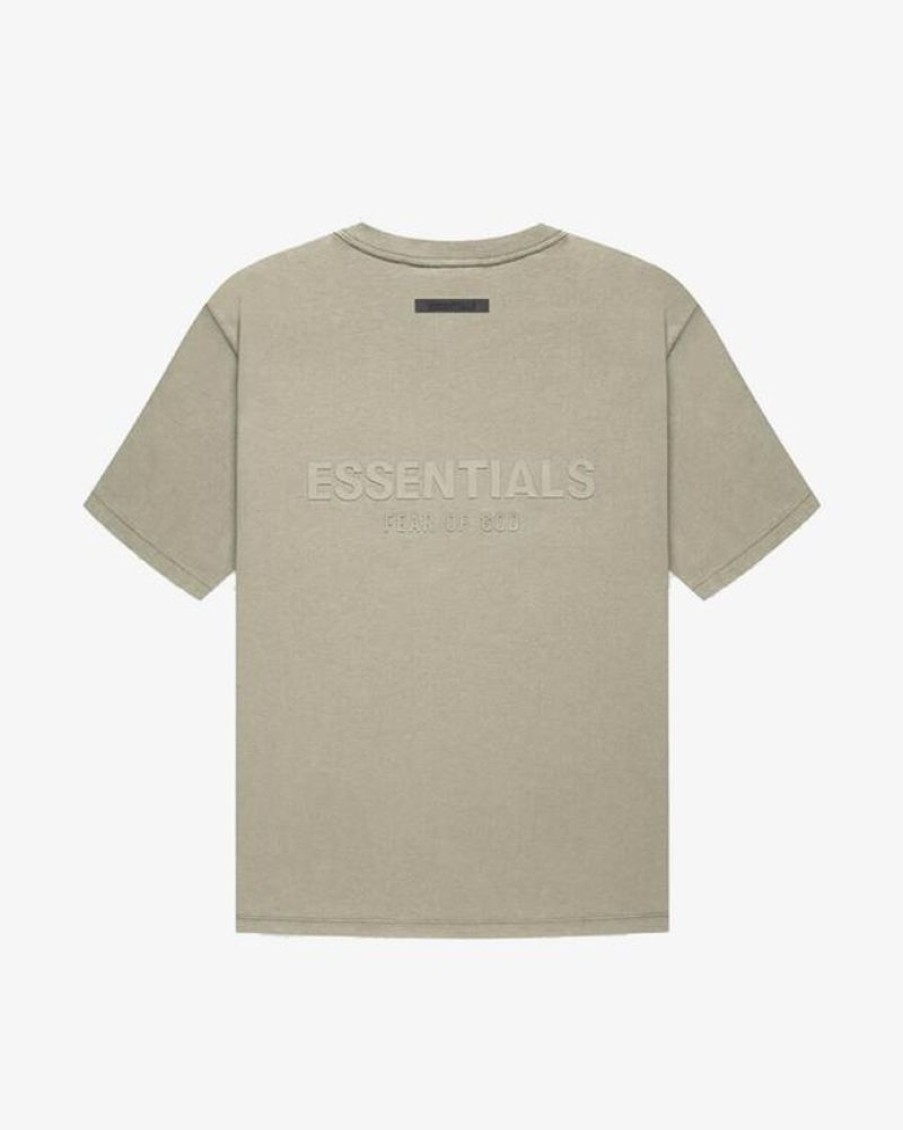 Secret Sneaker Store Online Fog Essentials Fw21 Silicon Applique Logo Pistachio Tee | Tees