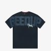 Secret Sneaker Store Online Geedup Scribble Fill Handstyle Tee Washed Navy | Streetwear