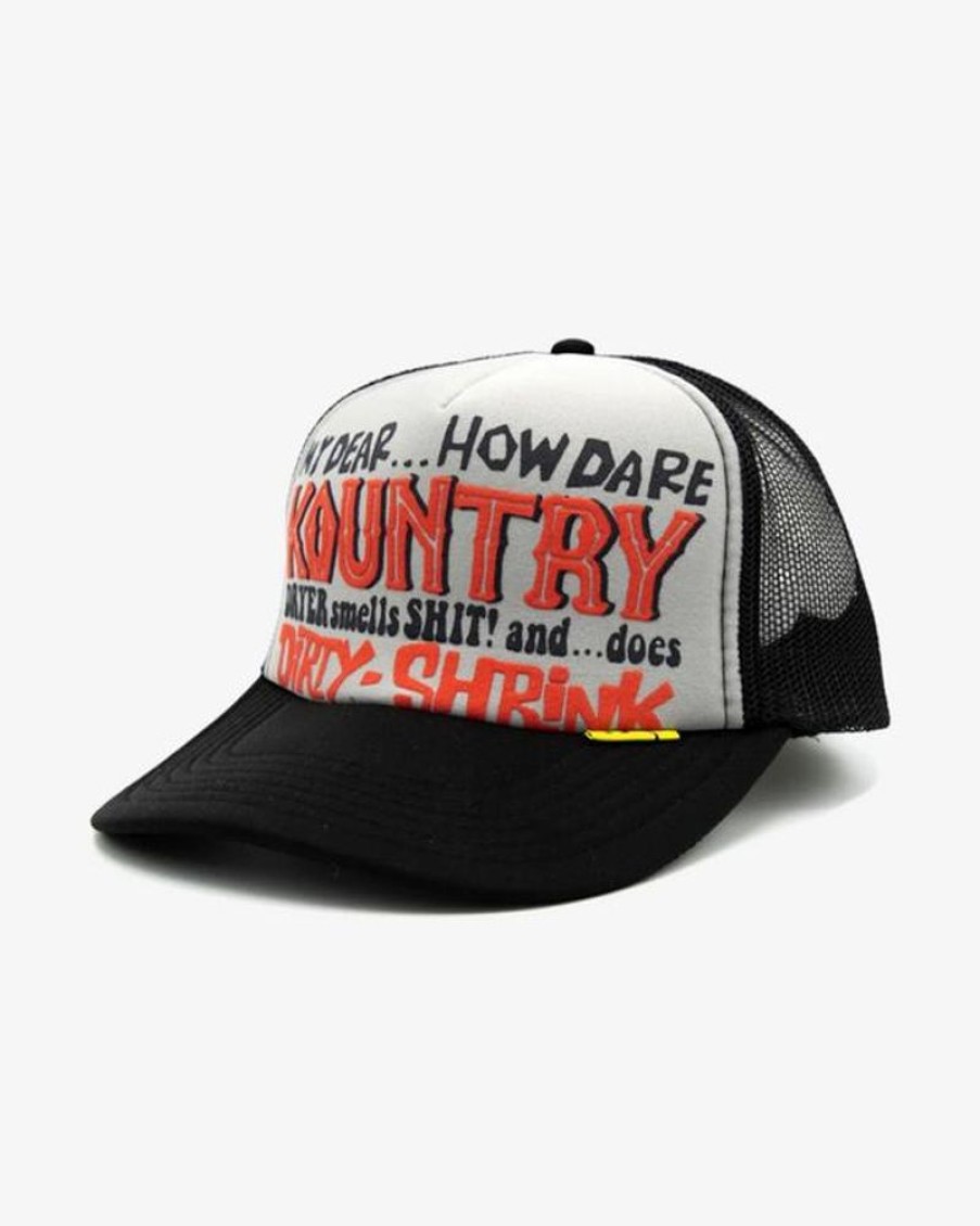 Secret Sneaker Store Online Kapital Kountry Dirty Shrink Cap Grey Black | Caps