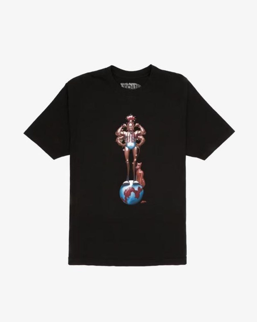 Secret Sneaker Store Online Travis Scott Utopia Is In Detroit Tee Black | Streetwear