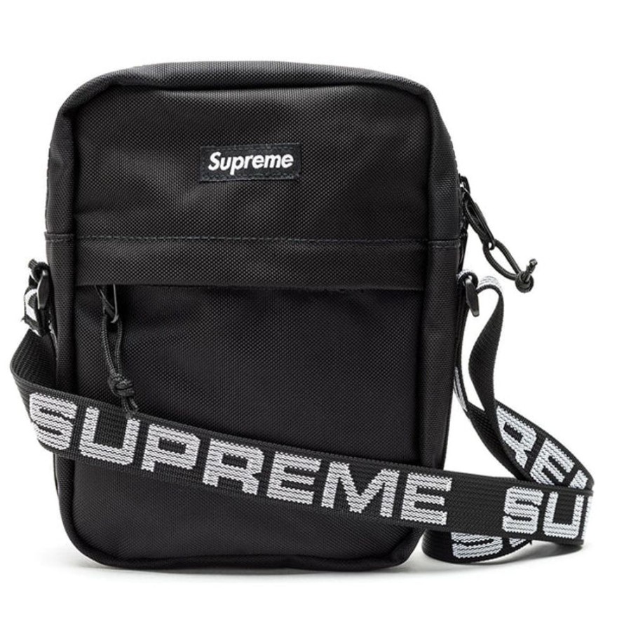 Secret Sneaker Store Online Supreme Ss18 Black Shoulder Bag - | Bags