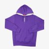 Secret Sneaker Store Online Supreme Ss16 Contrast Placket Purple Hoodie (New) | Streetwear