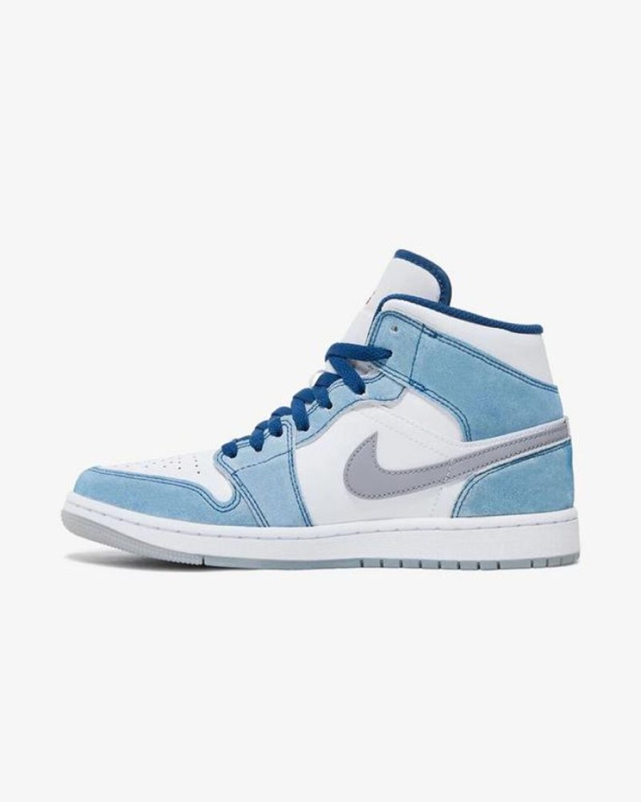 Secret Sneaker Store Online Nike Air Jordan1 Mid Se French Blue Fire Red | Nike