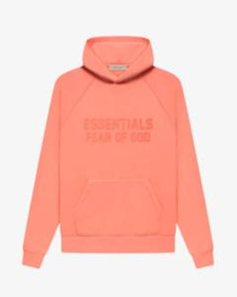 Secret Sneaker Store Online Fear Of God Fog Essentials Fw22 Hoodie Coral | Hoodies