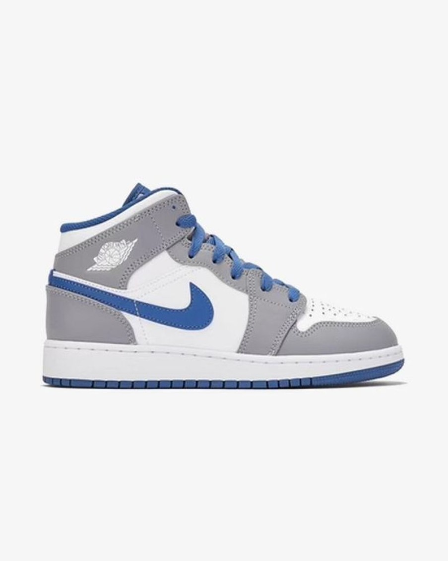 Secret Sneaker Store Online Nike Air Jordan1 Mid Gs True Blue Cement | Nike