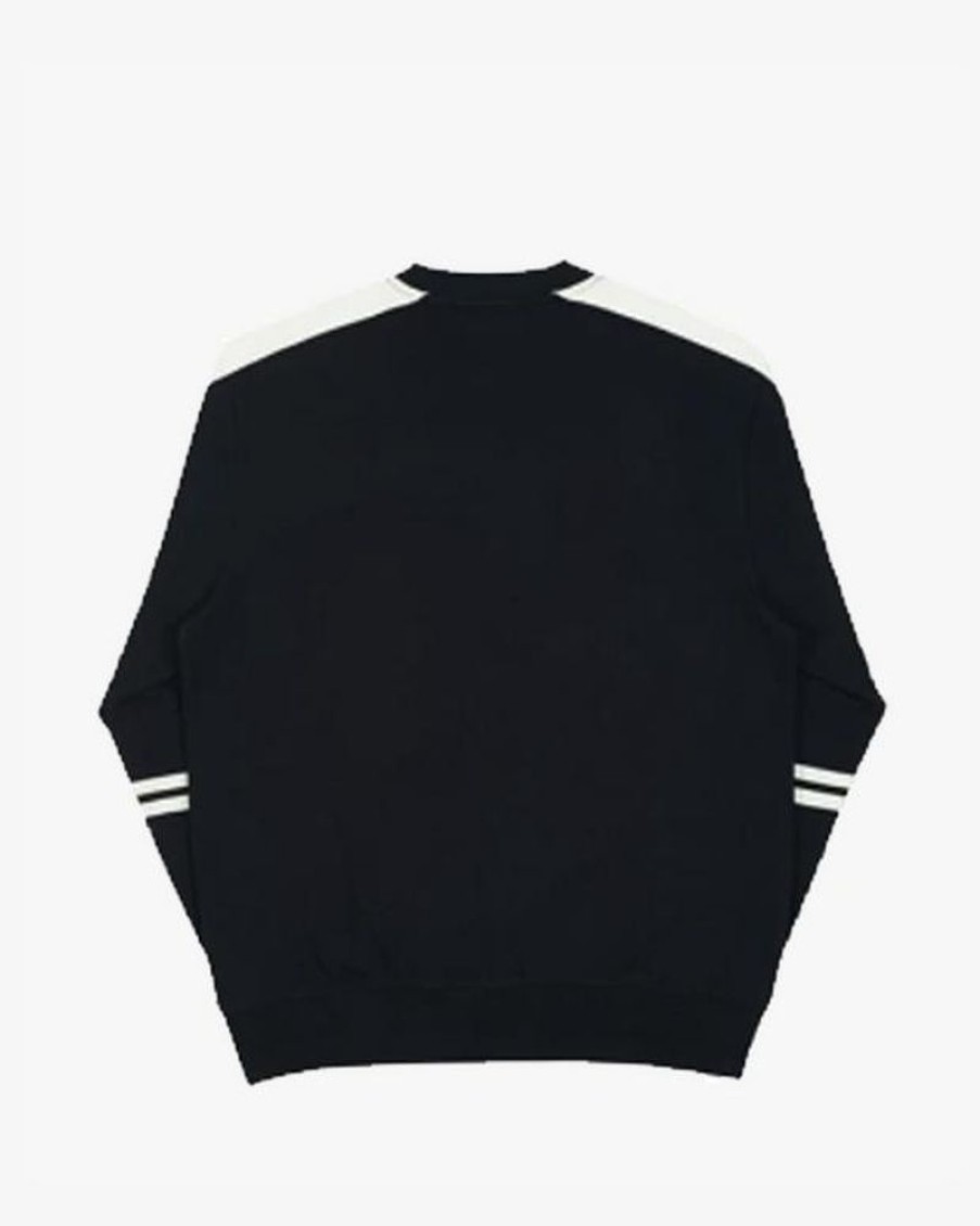Secret Sneaker Store Online Palace 320 Crewneck Black White - | Streetwear