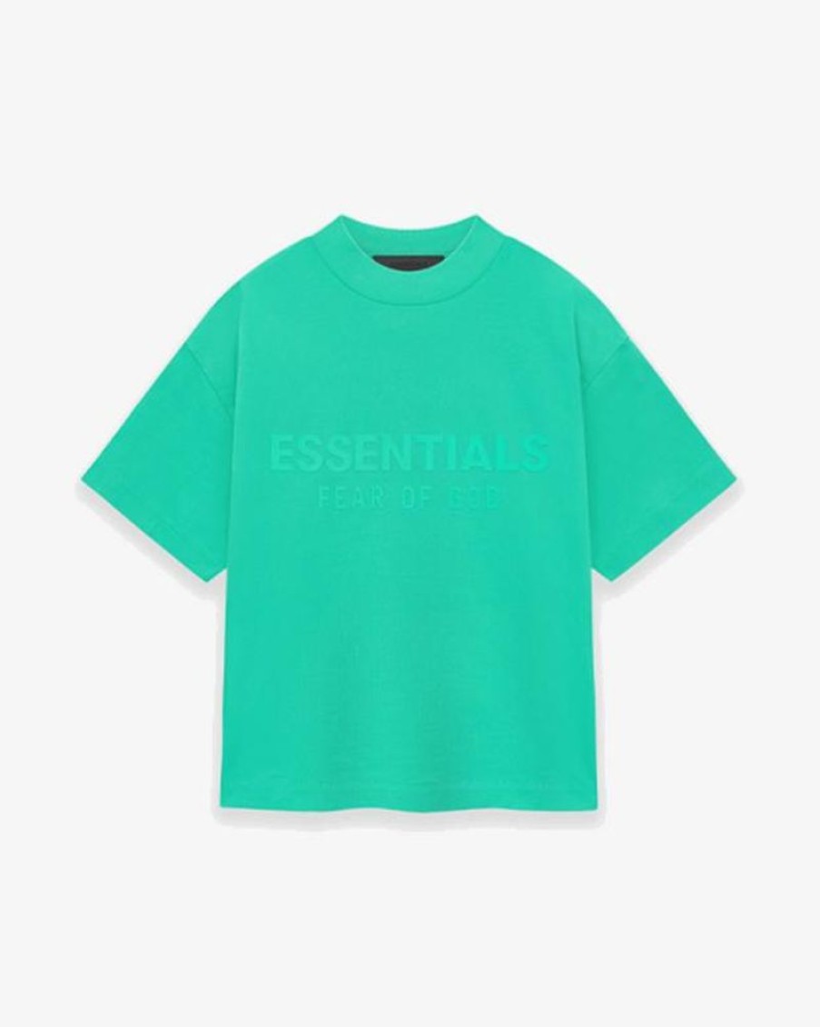 Secret Sneaker Store Online Fog Essentials Fw24 Mint Leaf Kids Tee | Kids Apparel